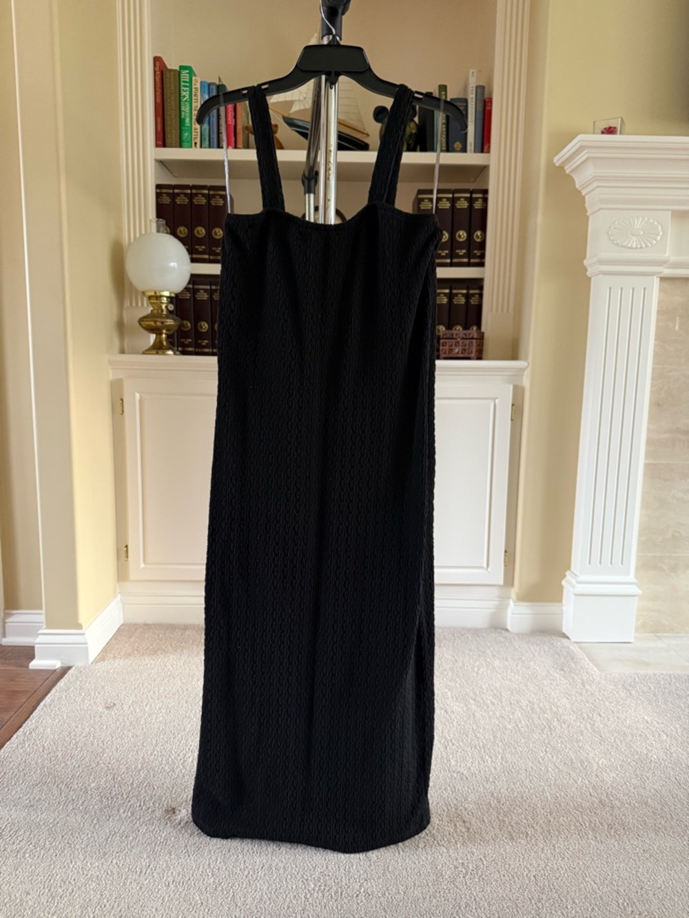 Windsor Maxi Stretchy Ribbed Knit Dress